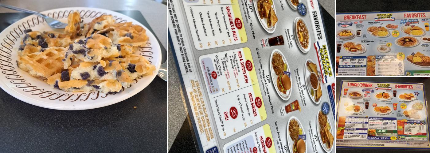 Waffle House Menu