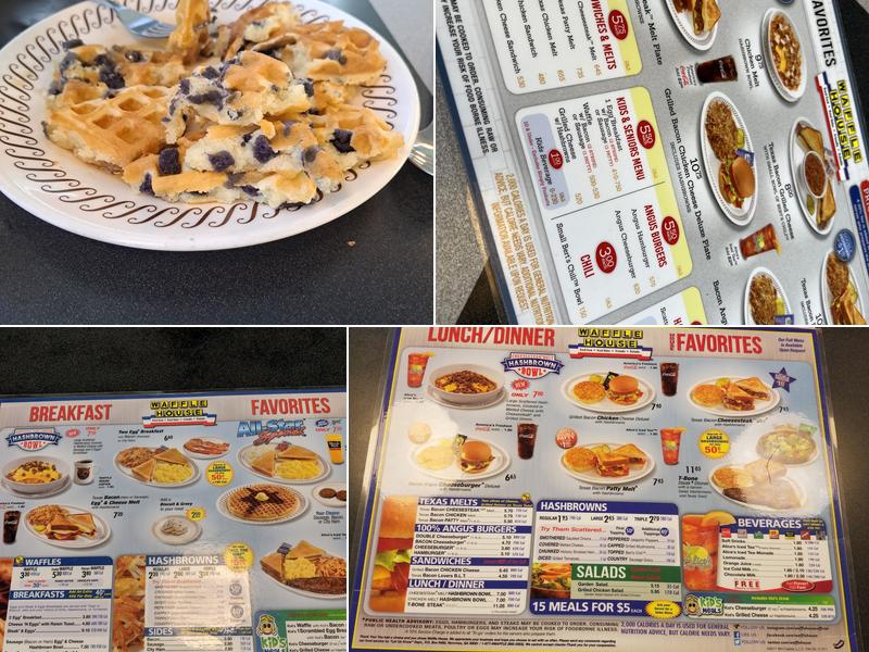 Waffle House Menu