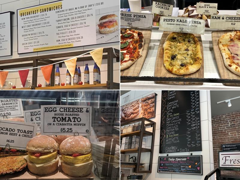 Orwashers Bakery Menu
