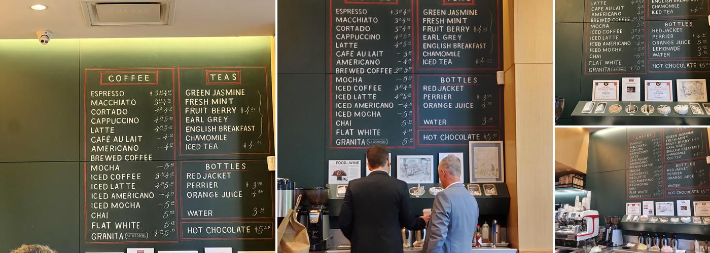 Breads Bakery Menu