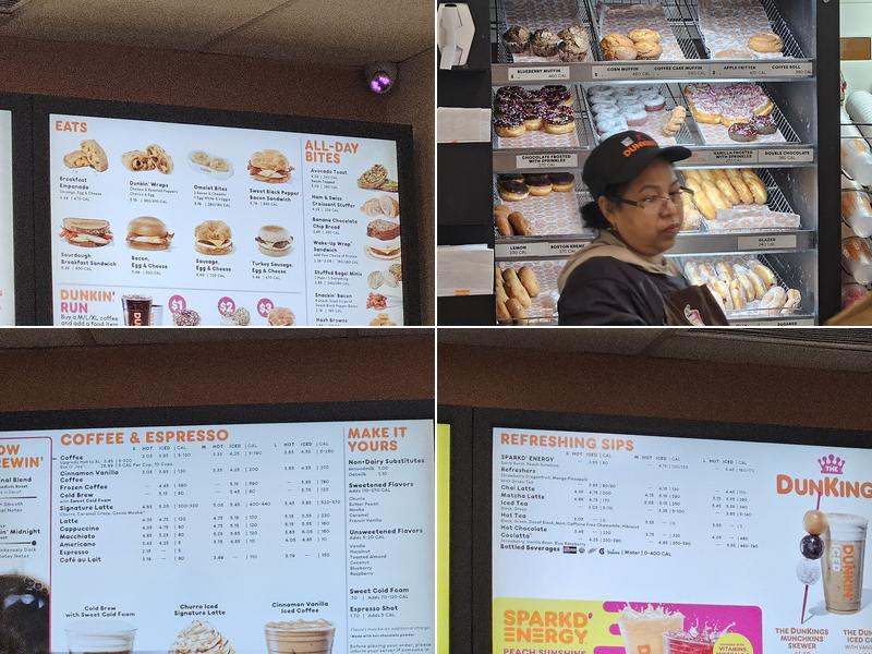 Dunkin' Menu