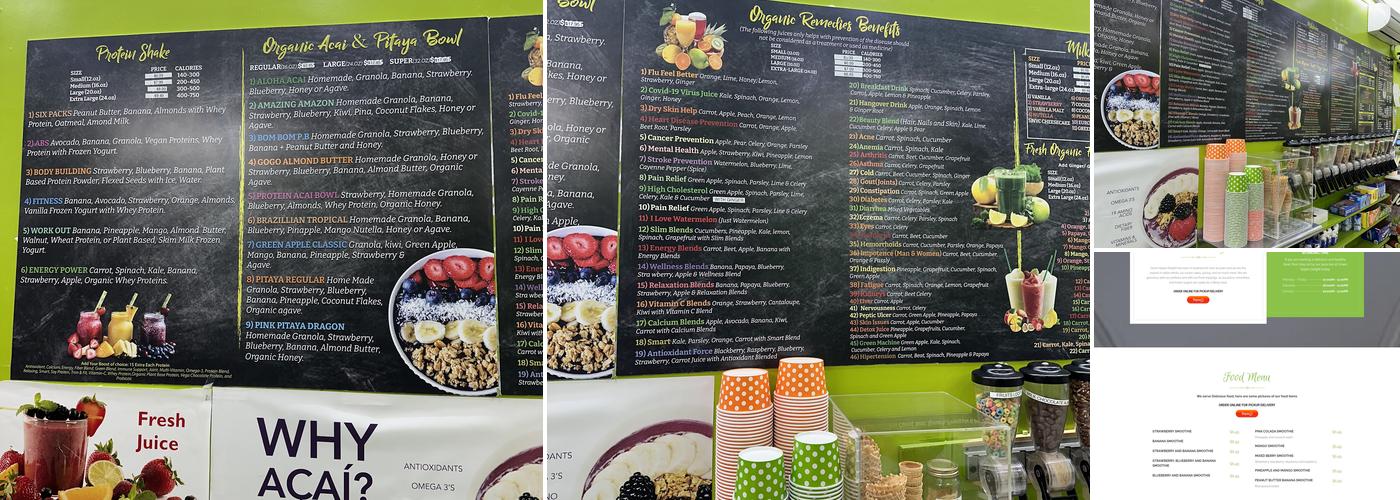 Green Apple Delight Menu