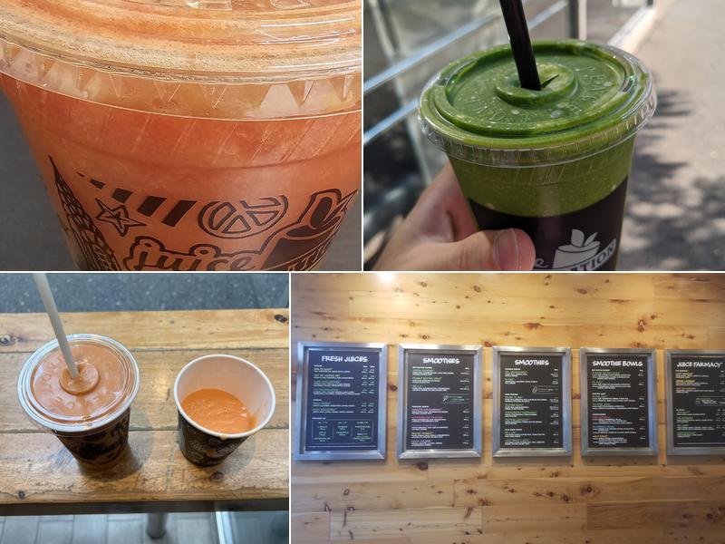 Juice Generation Menu