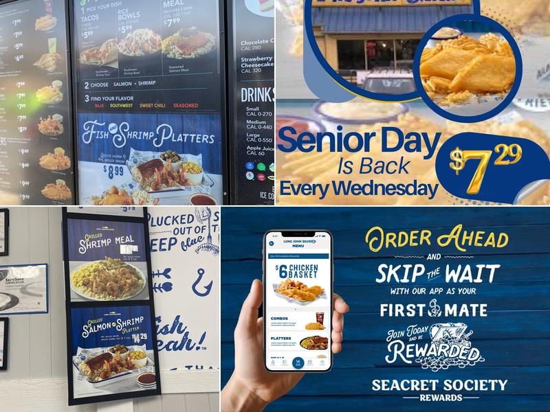 Long John Silver's Menu