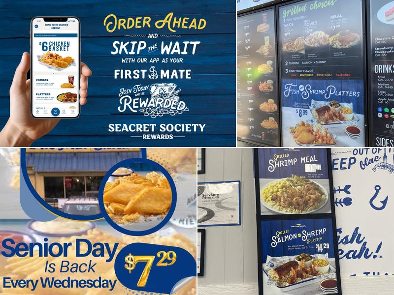Long John Silver's Menu