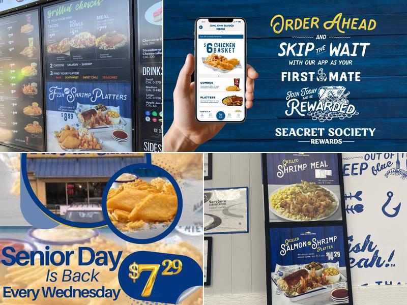Long John Silver's Menu