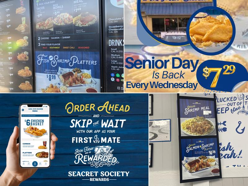 Long John Silver's Menu