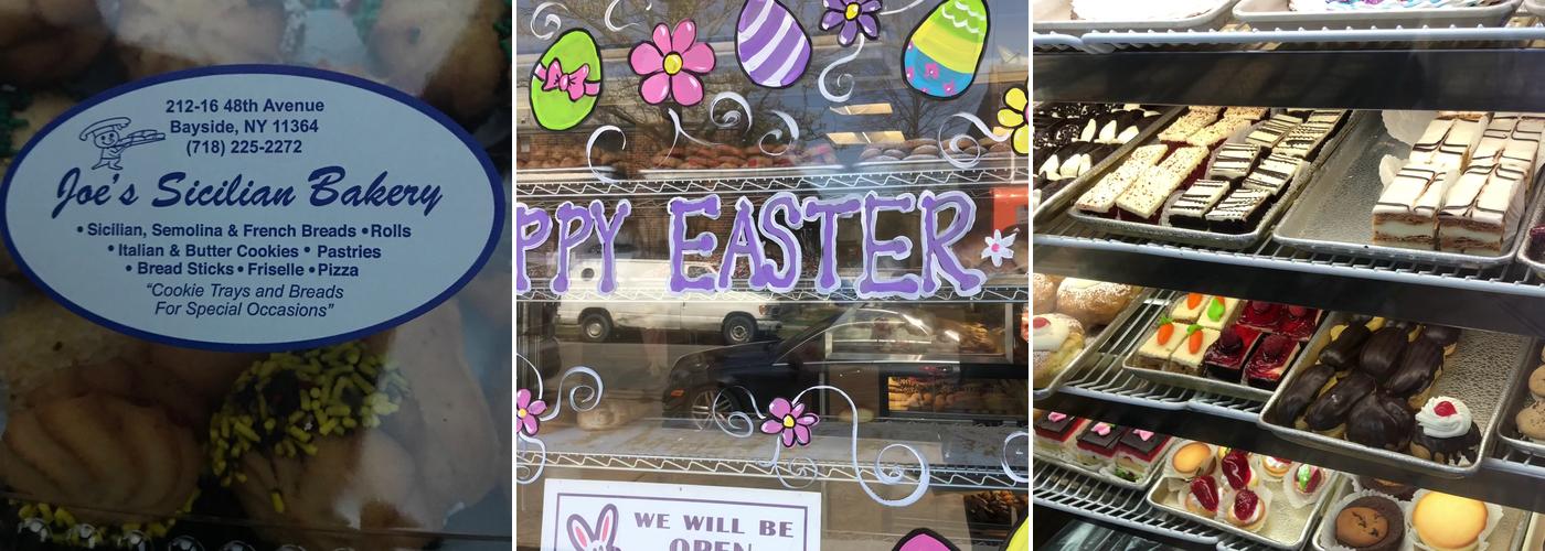 Joe's Sicilian Bakery Inc. Menu