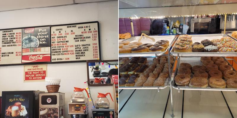 Sylmar Donuts Ice Cream Menu