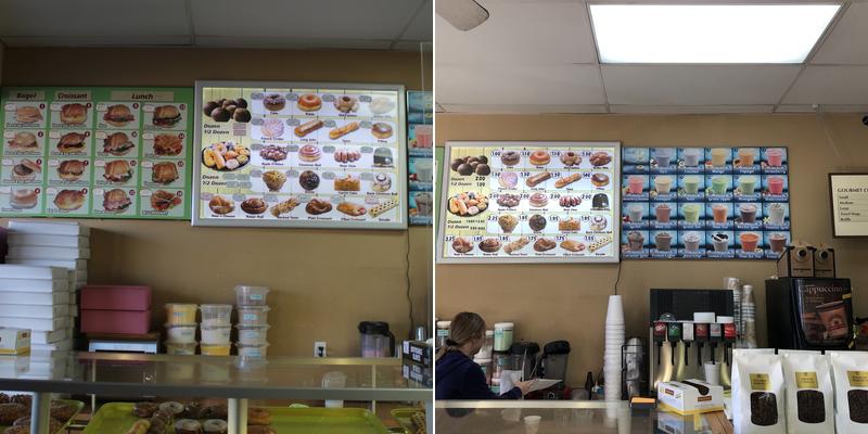 Luv'n Donuts Menu