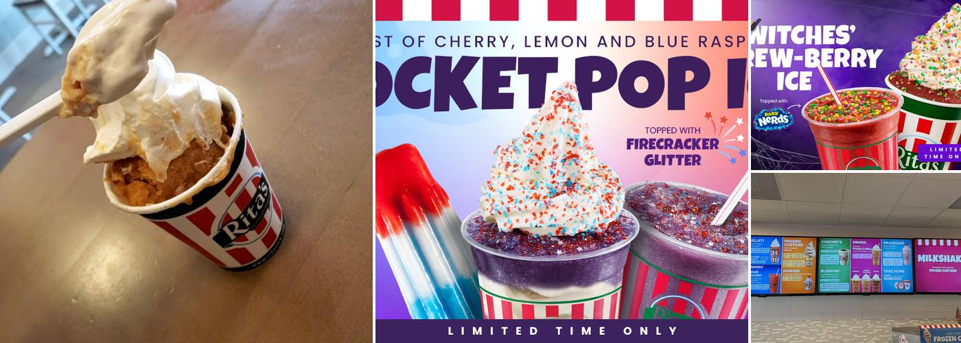 Rita's Italian Ice & Frozen Custard Menu