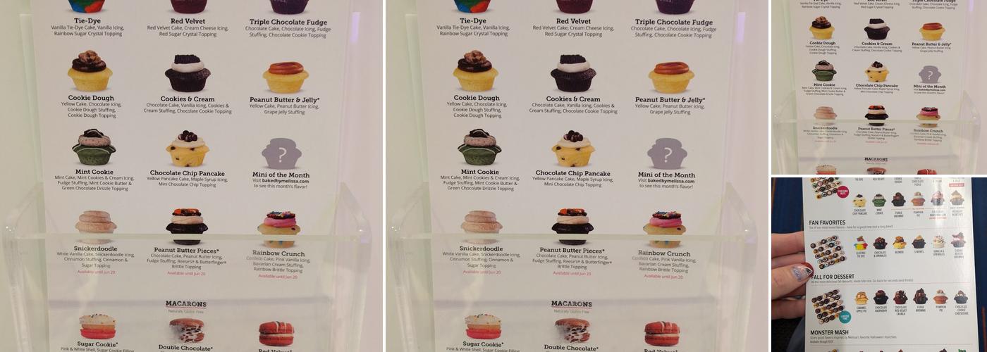 Baked by Melissa Menu