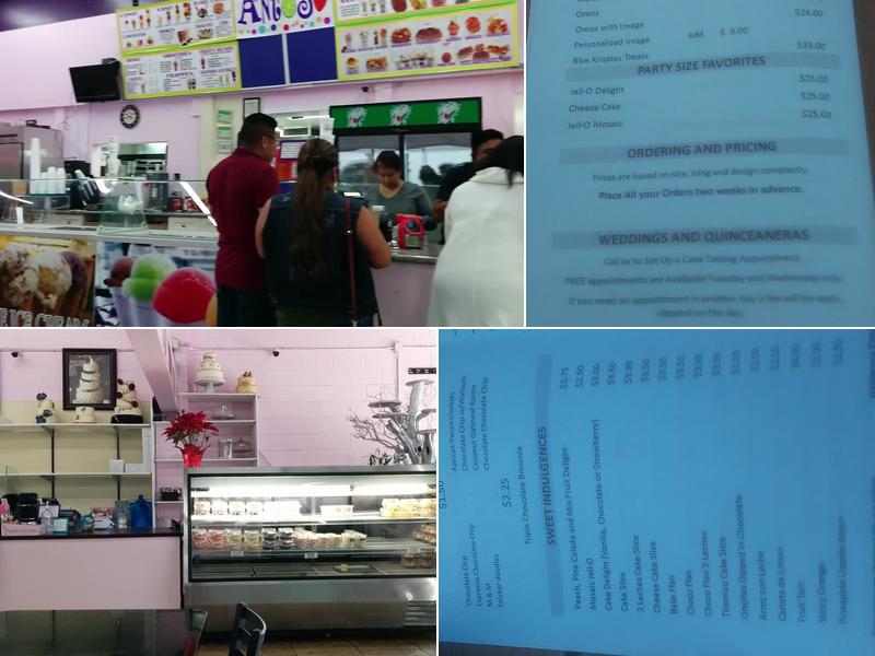 A Little Piece of Heaven *Cake Studio* Menu