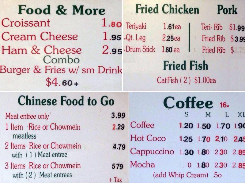 Hometown Donuts Menu