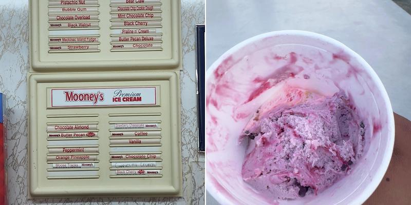 Mayfield Ice Cream Parlour Menu
