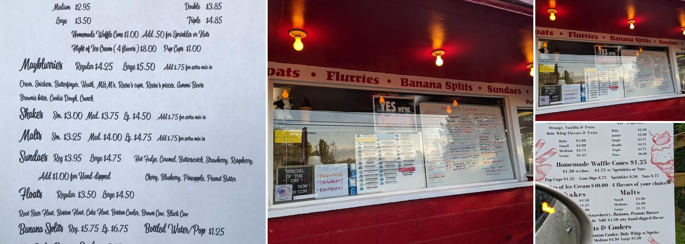 Mayberry Menu