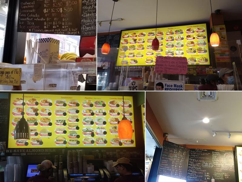 Princesa Bakery Menu