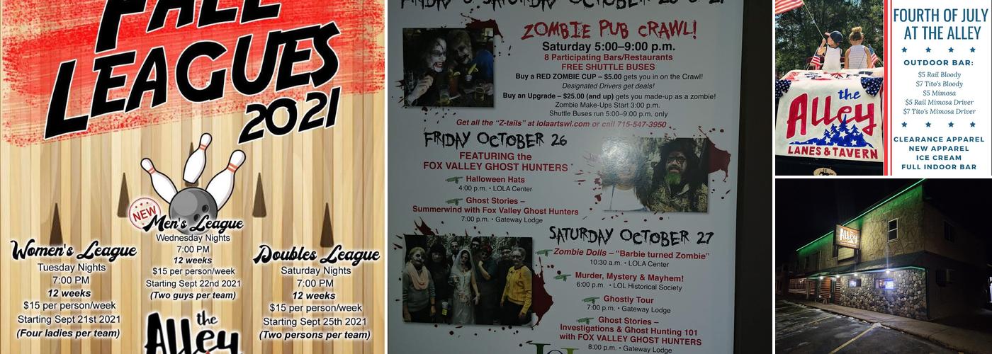 The Alley Lanes & Tavern Menu