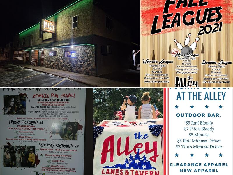 The Alley Lanes & Tavern Menu