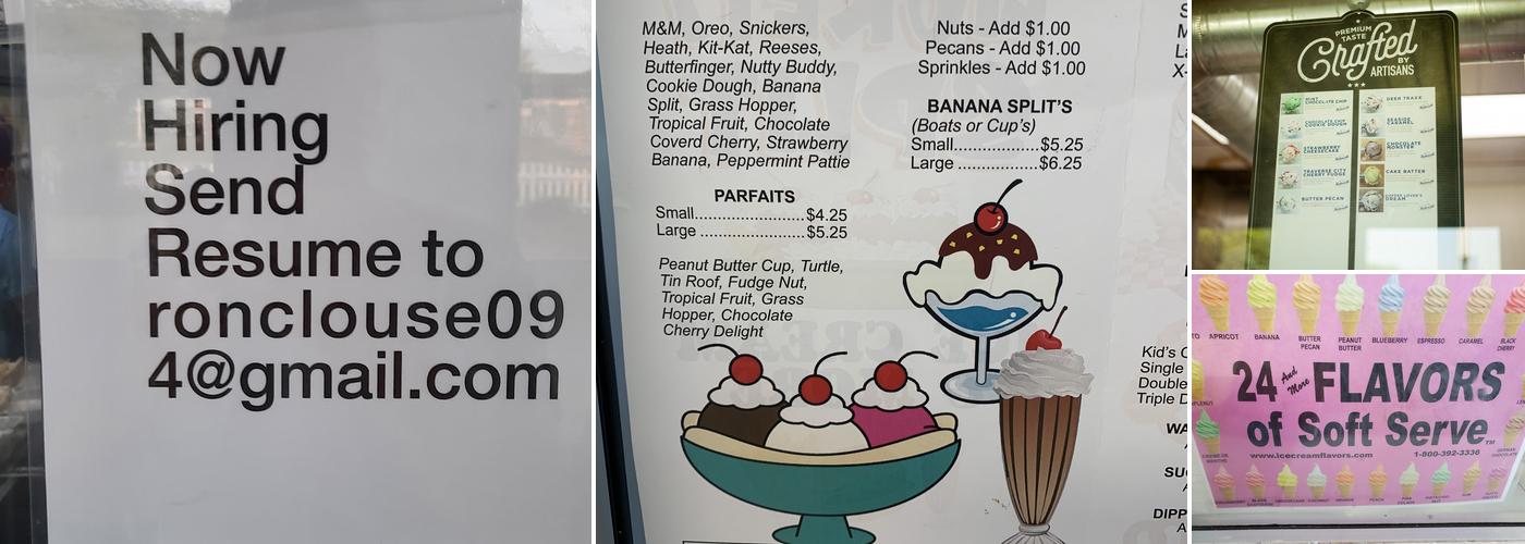 Lickity Split Menu