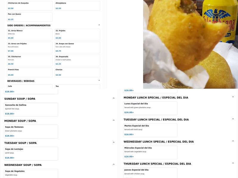 NUTRIPAN BAKERY 2 Menu