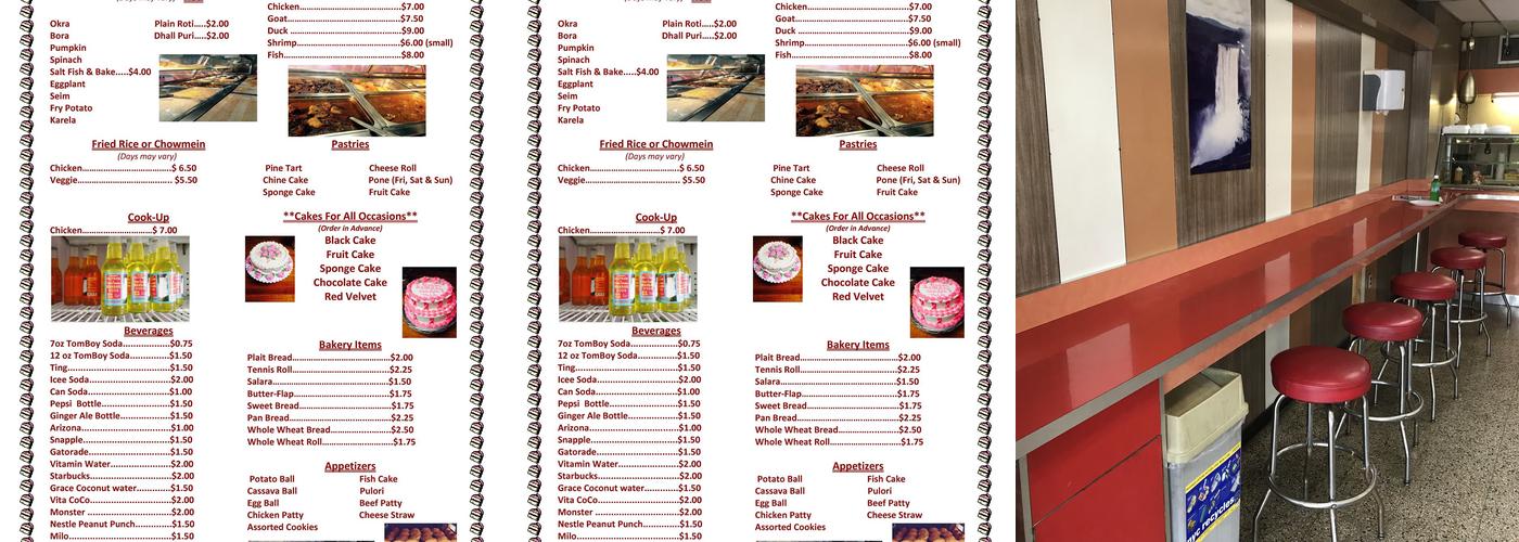 Dan's Bakery & Restaurant Menu