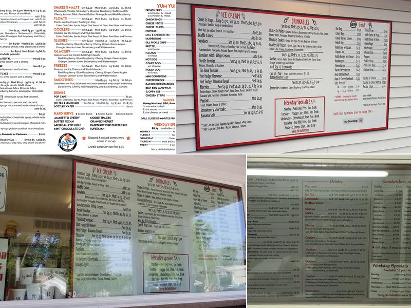 Adams Twisted Treats Menu