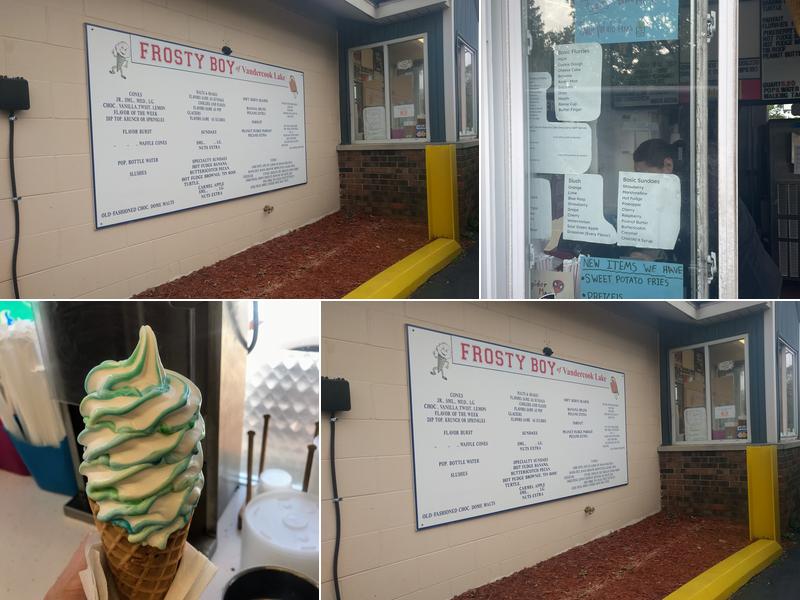 Frosty Boy of Vandercook Lake Menu