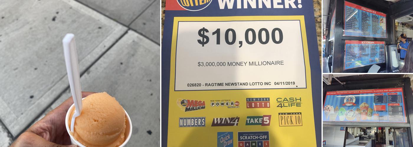 Uncle Louie G's Italian Ice & Ice Cream Menu