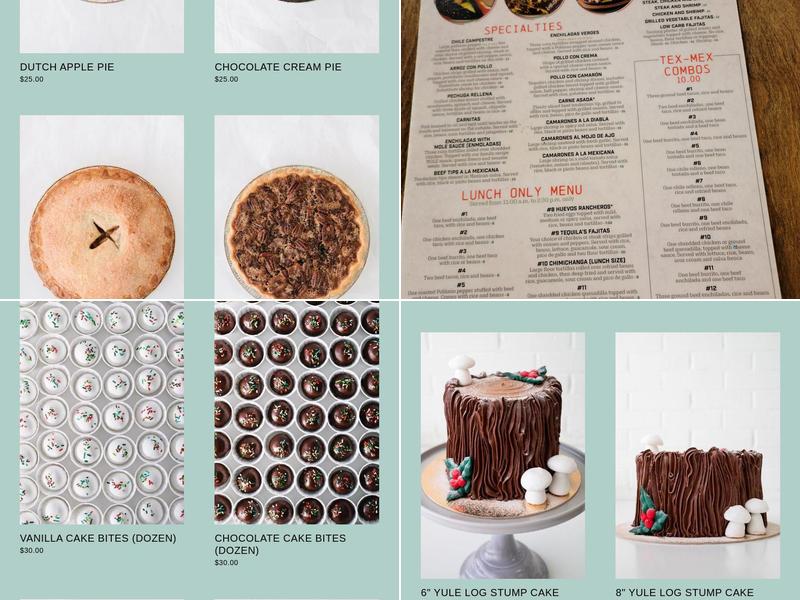 Suárez Bakery Menu