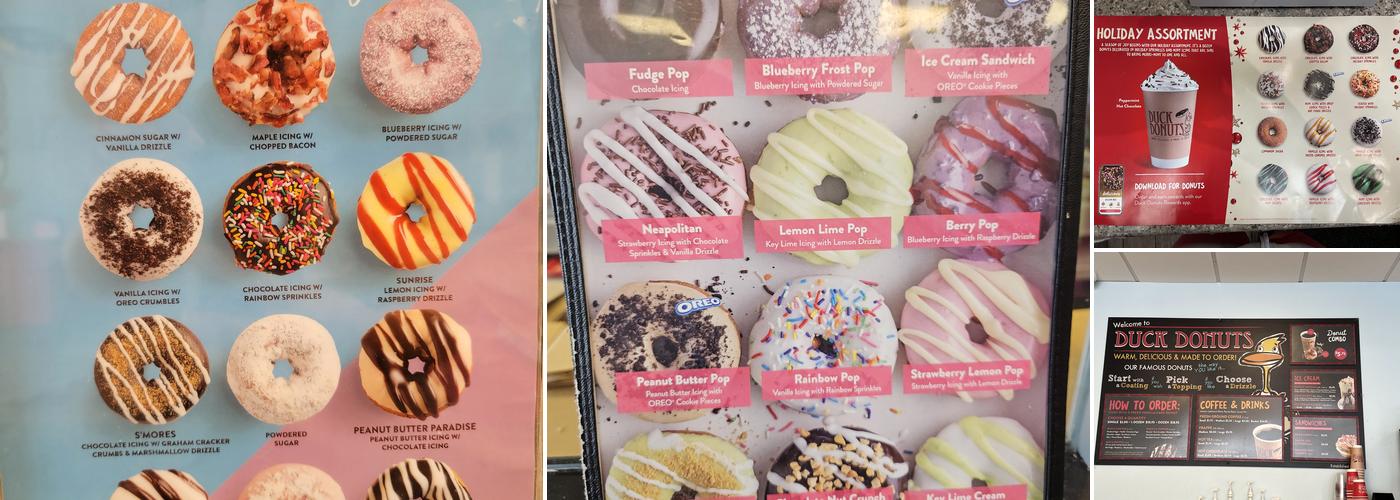 Duck Donuts Menu