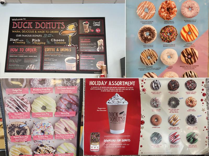 Duck Donuts Menu