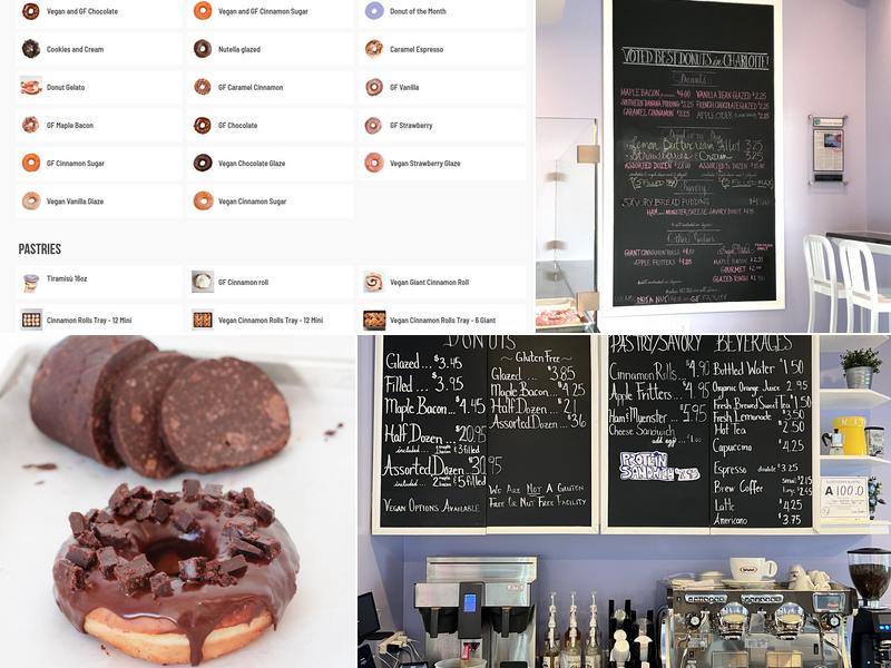 Sugar Donuts Menu