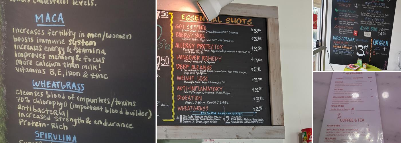 Sprinkle Menu
