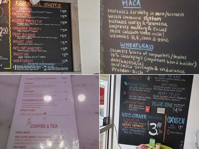 Sprinkle Menu