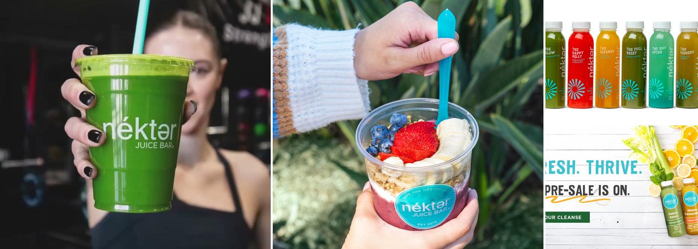 Nekter Juice Bar Menu