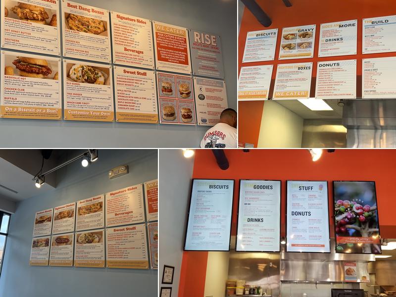 Rise Brier Creek Menu