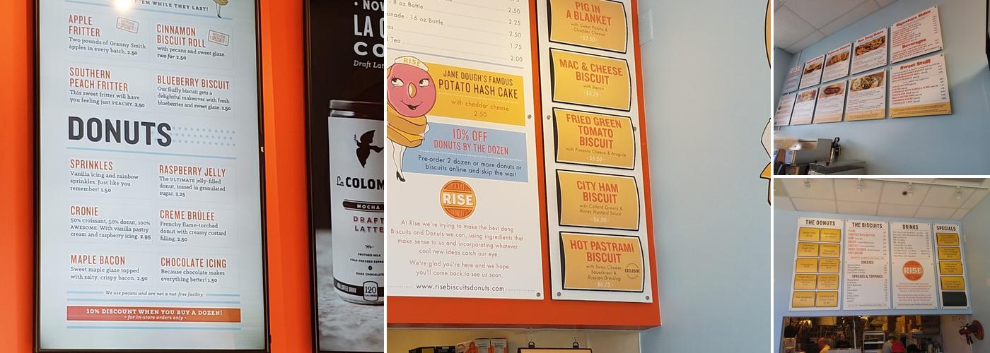 Rise Menu