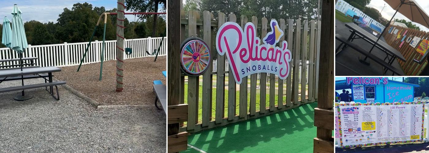 Pelican's SnoBalls Menu