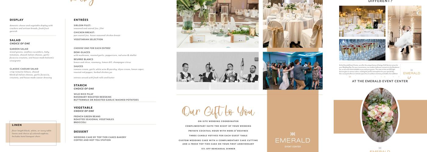 Create A Cake Catering Menu