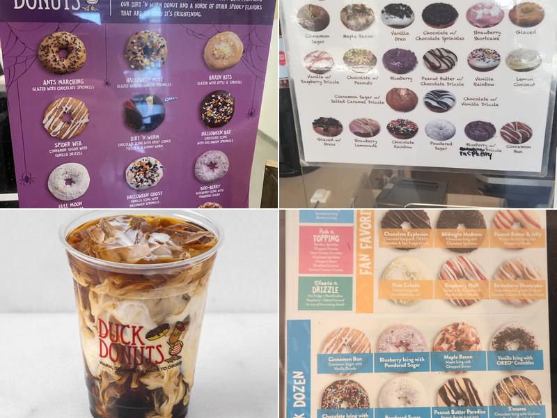 Duck Donuts Menu