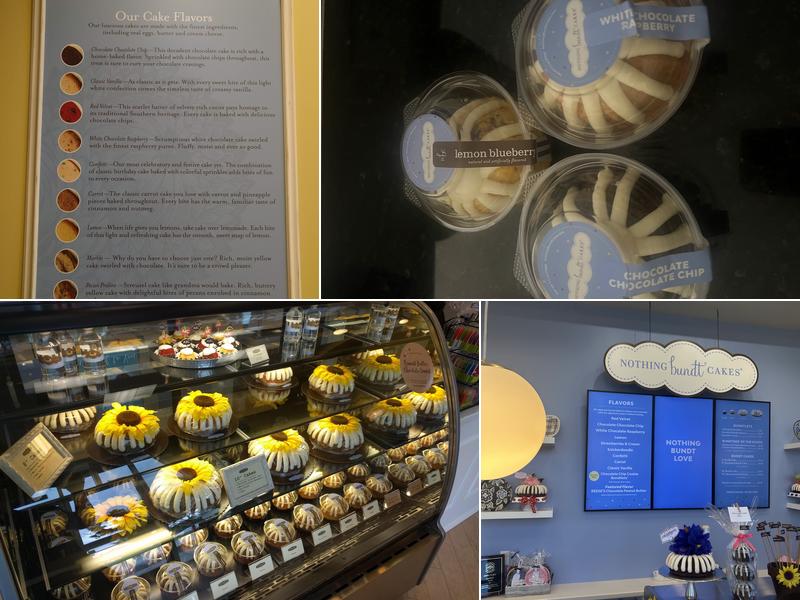 Nothing Bundt Cakes Menu