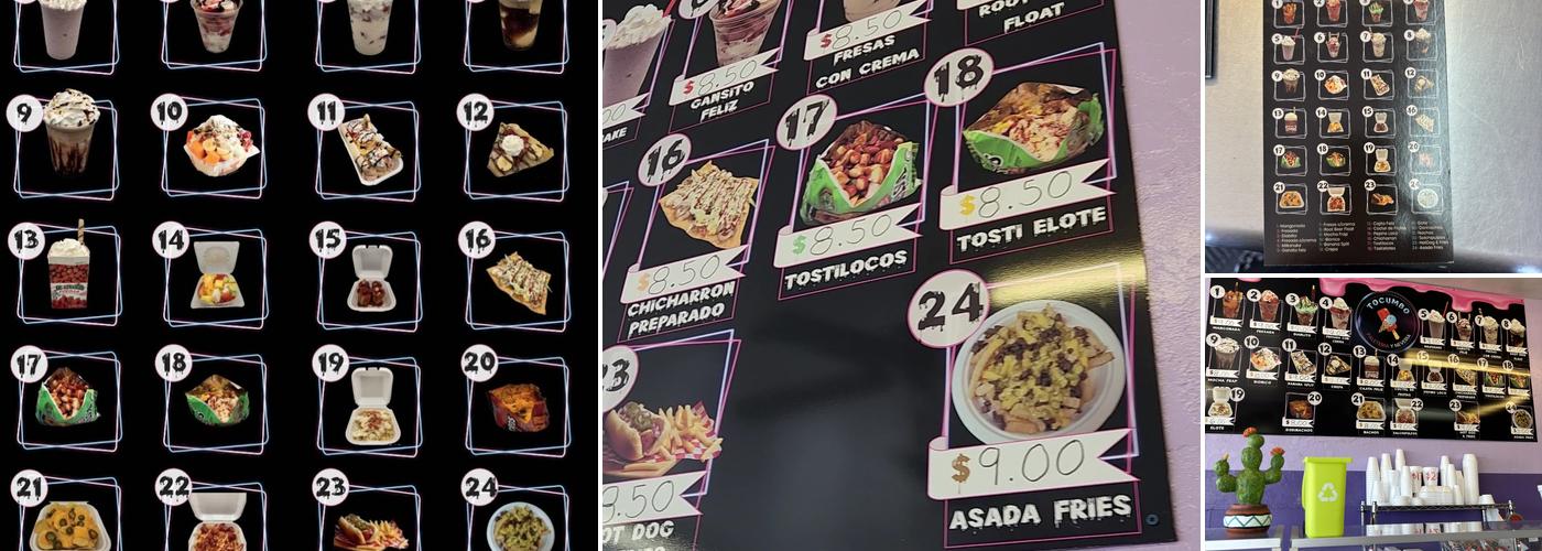 Paleteria Y Neveria Tocumbo Menu