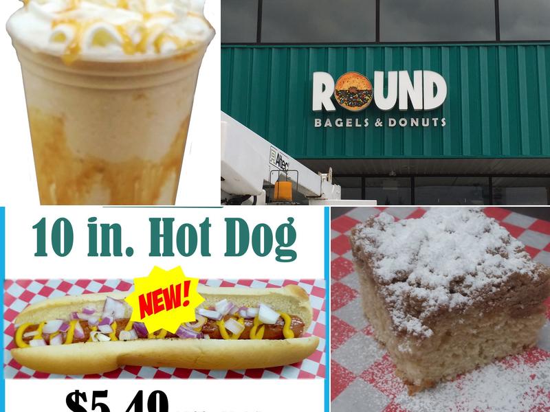 Round Bagels and Donuts