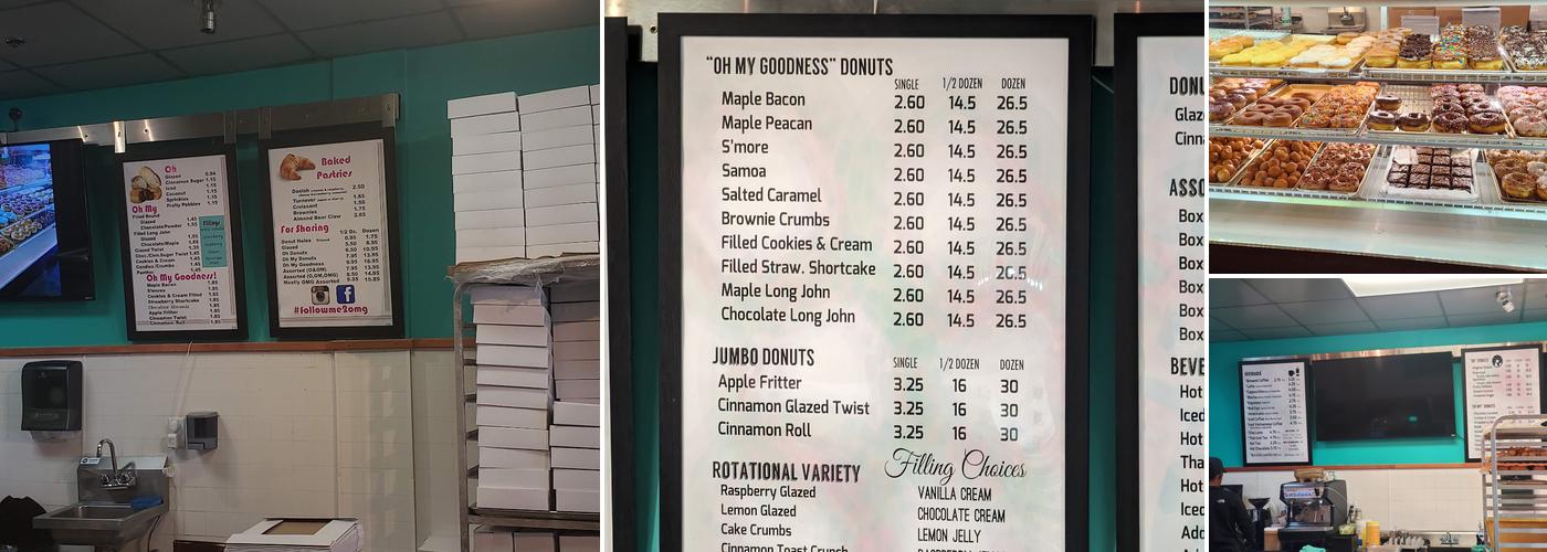 OMG DONUTS&BAKERY Menu