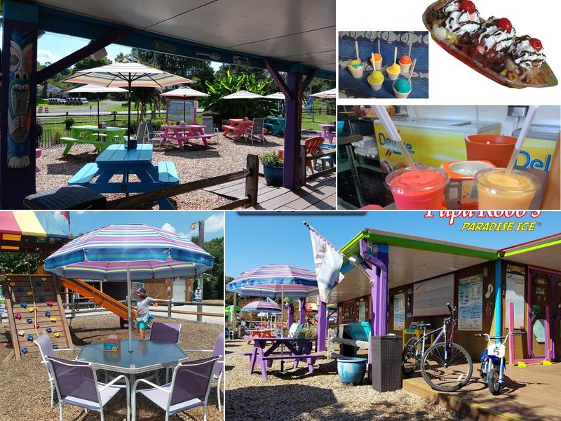 Papa Robb's Paradise Ice 3700 Poplar Tent Rd, Concord