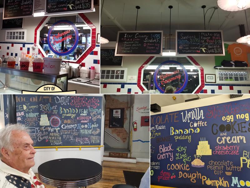 Cabarrus Creamery Menu