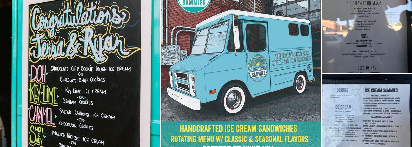 Sunshine Sammies Menu