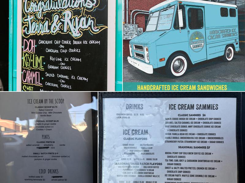 Sunshine Sammies Menu