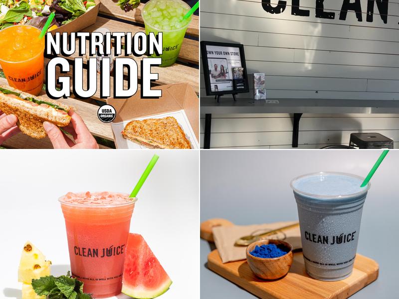 Clean Juice Menu